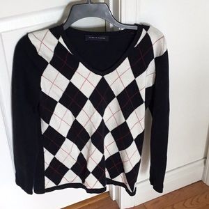 Tommy Hilfiger argyle sweater